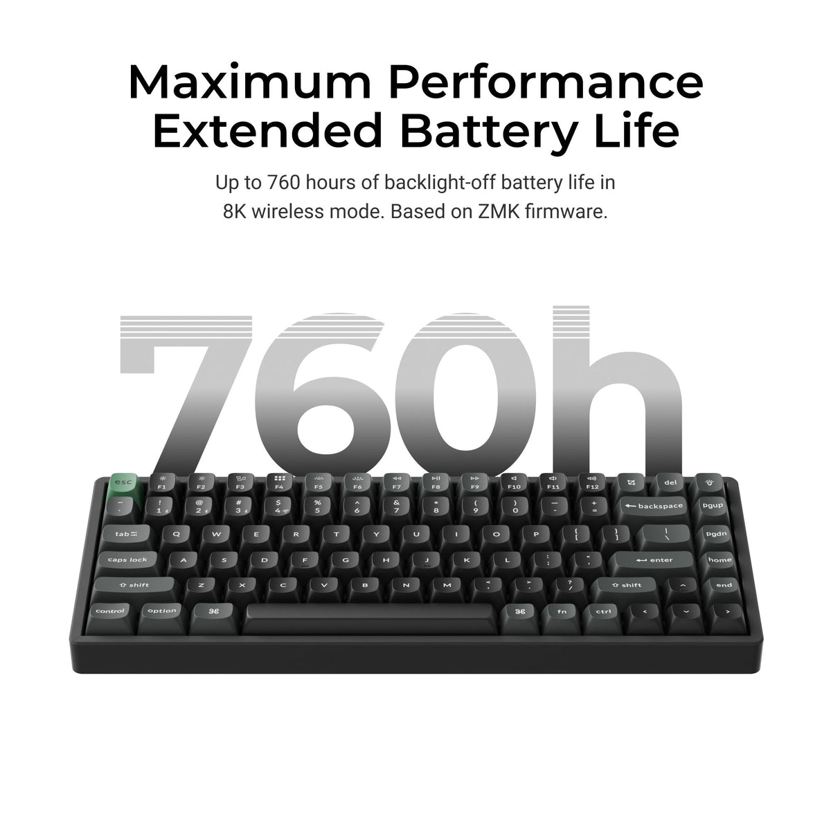 Keychron K2 Ultra 8K Wireless Custom Mechanical Keyboard